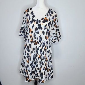 Leopard mini dress